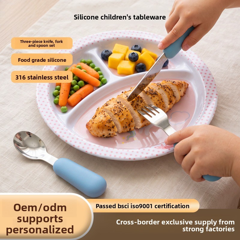 Baby Food Knife Set - Ensemble de vaisselle pour bébé en
