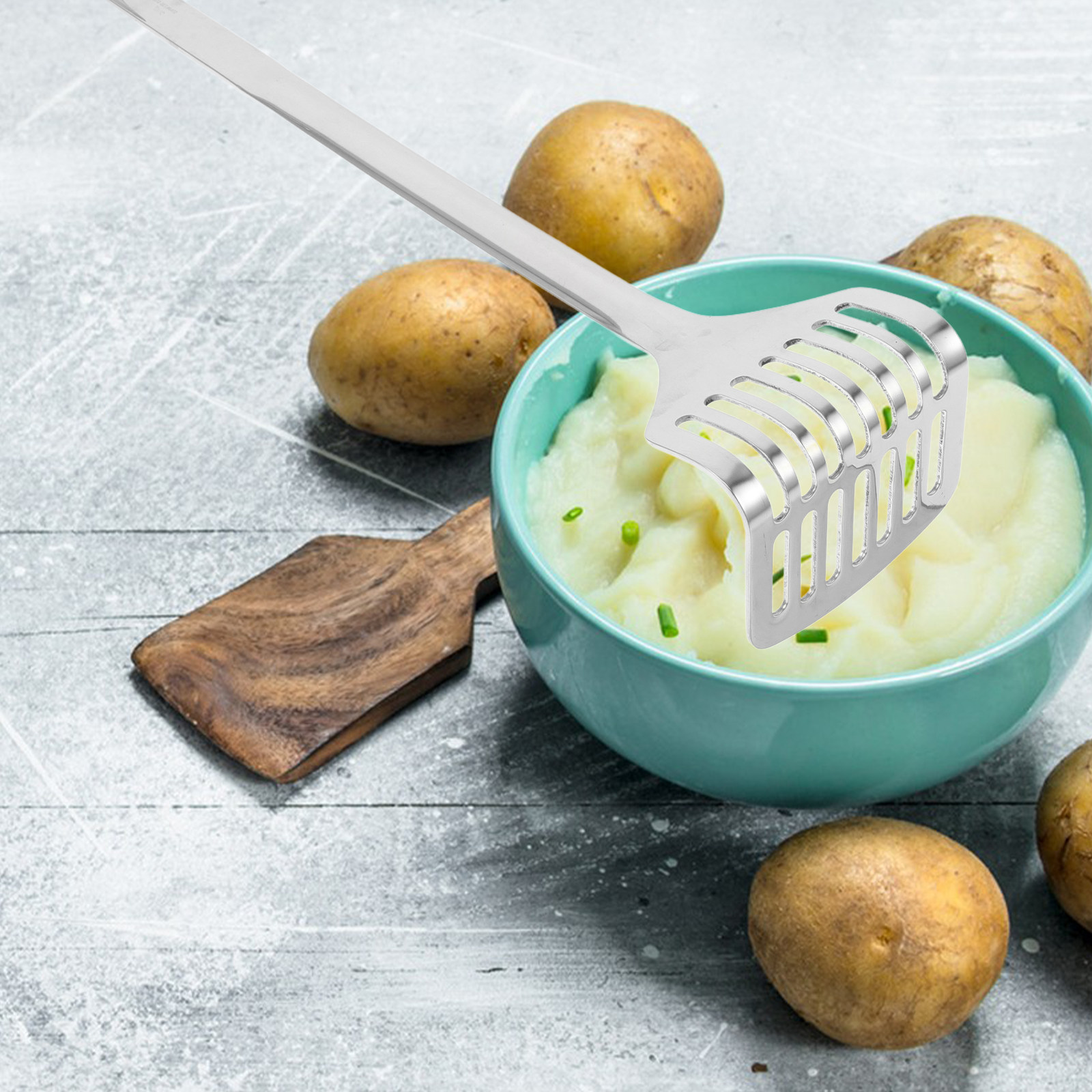 Baby Food Avocado - Presse-purée manuelle en acier inoxydable robuste