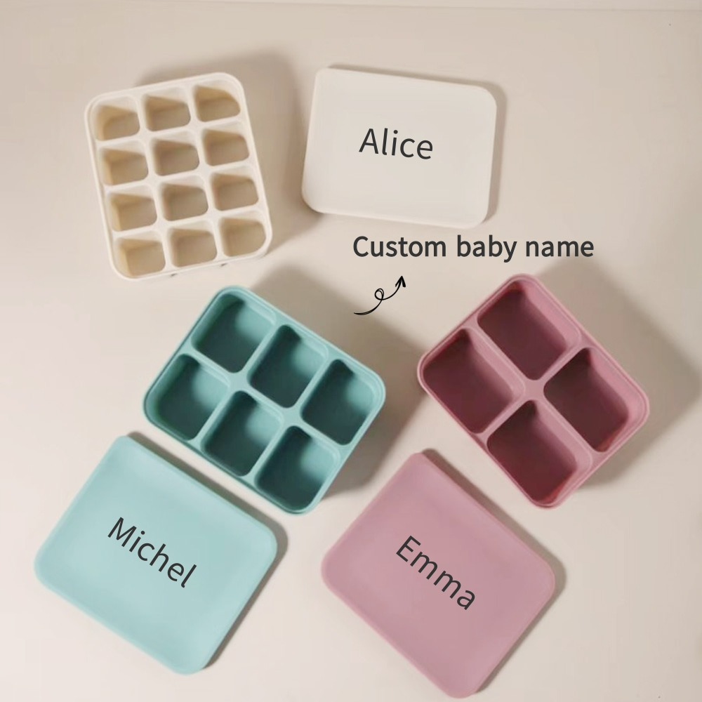 Baby Food Freezer Tray - Plateau de congélation personnalisé pour aliments
