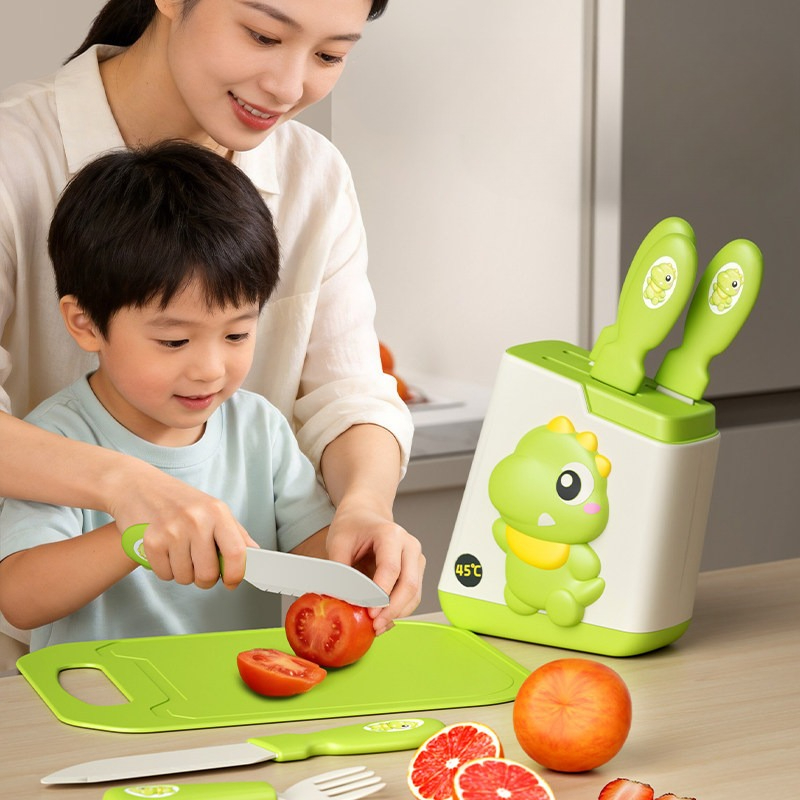 Baby Food Knife Set - Ensemble de jouets de cuisine pour