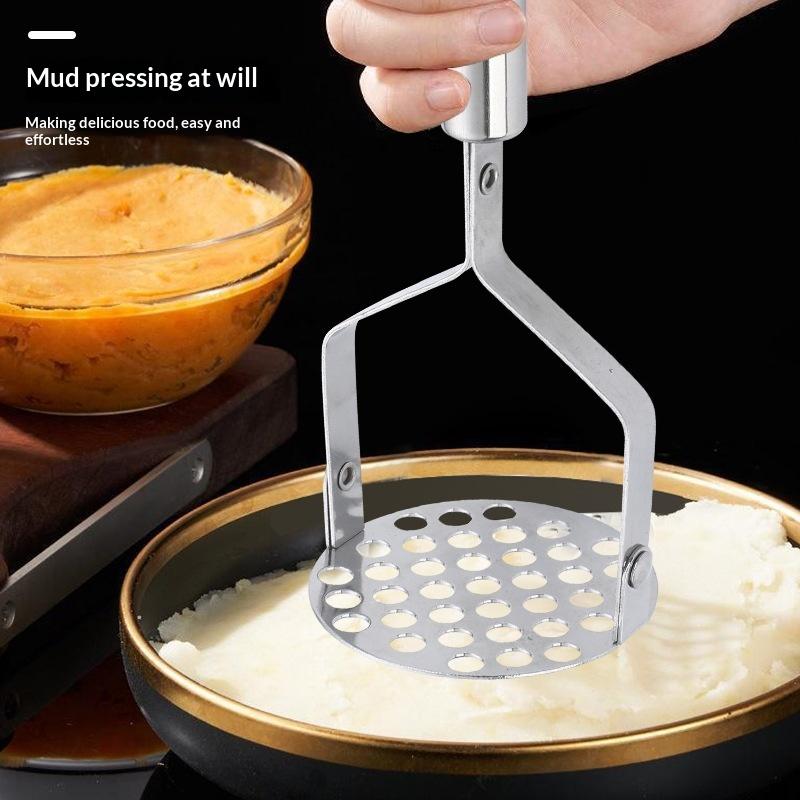Baby Food Masher - Écrase-pommes en acier inoxydable*Conception efficace pour
