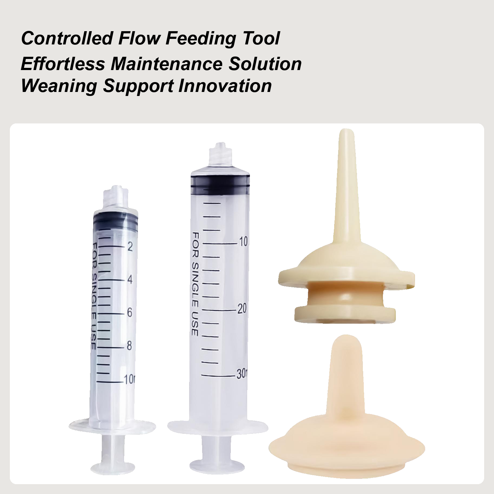 Baby Food Youtube - Seringue d'alimentation pour oiseaux de bébé,