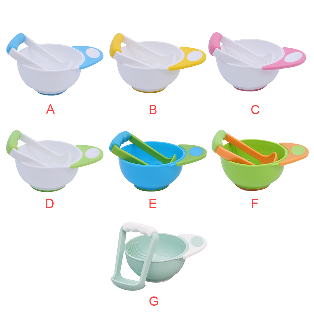 Baby Food Masher - Filles de meulage manuel pour bébé,