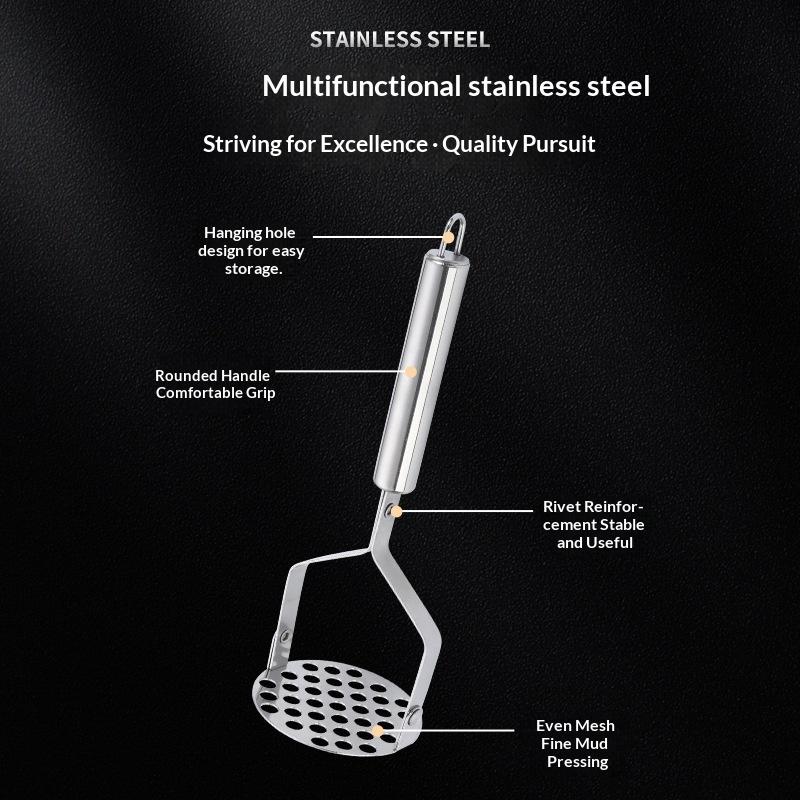 Écrase-pommes en acier inoxyda - Baby Food Masher avis et prix