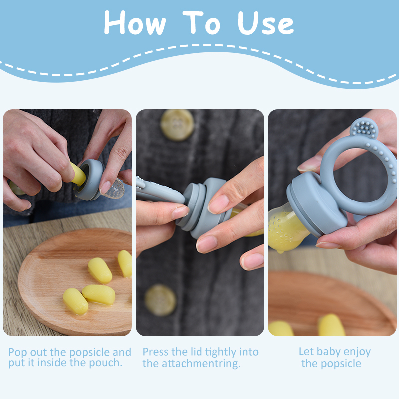 Sucette en silicone en forme d - Baby Food Diet avis et prix