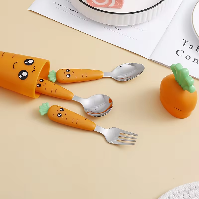 Ensemble de vaisselle carottes - Baby Food Knife Set avis et prix