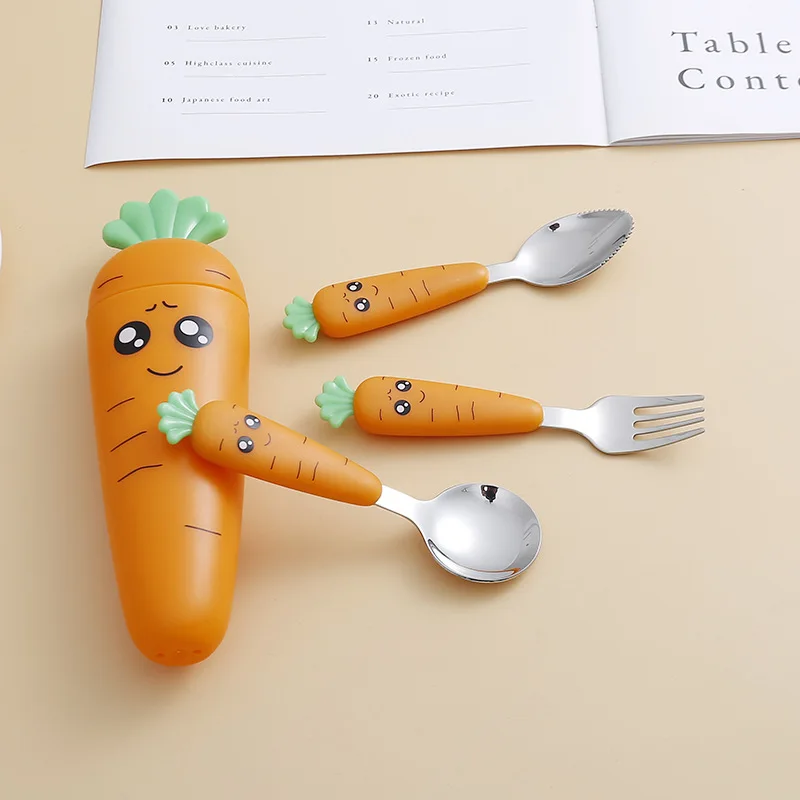 Ensemble de vaisselle carottes - Baby Food Knife Set avis et prix