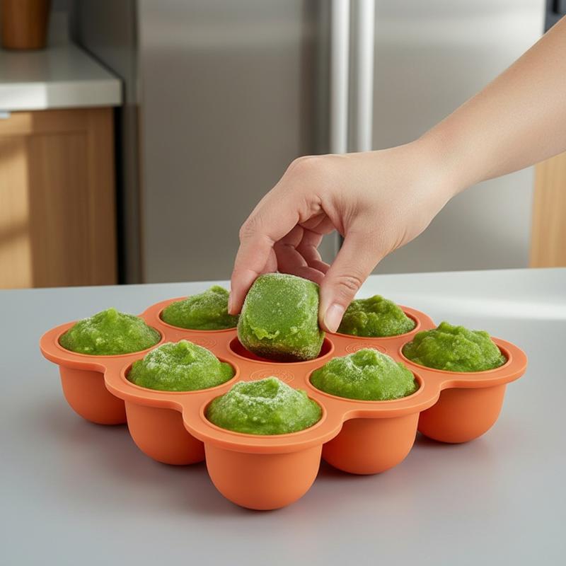 Conteneur en silicone pour ali - Baby Food Freezer Tray avis et prix