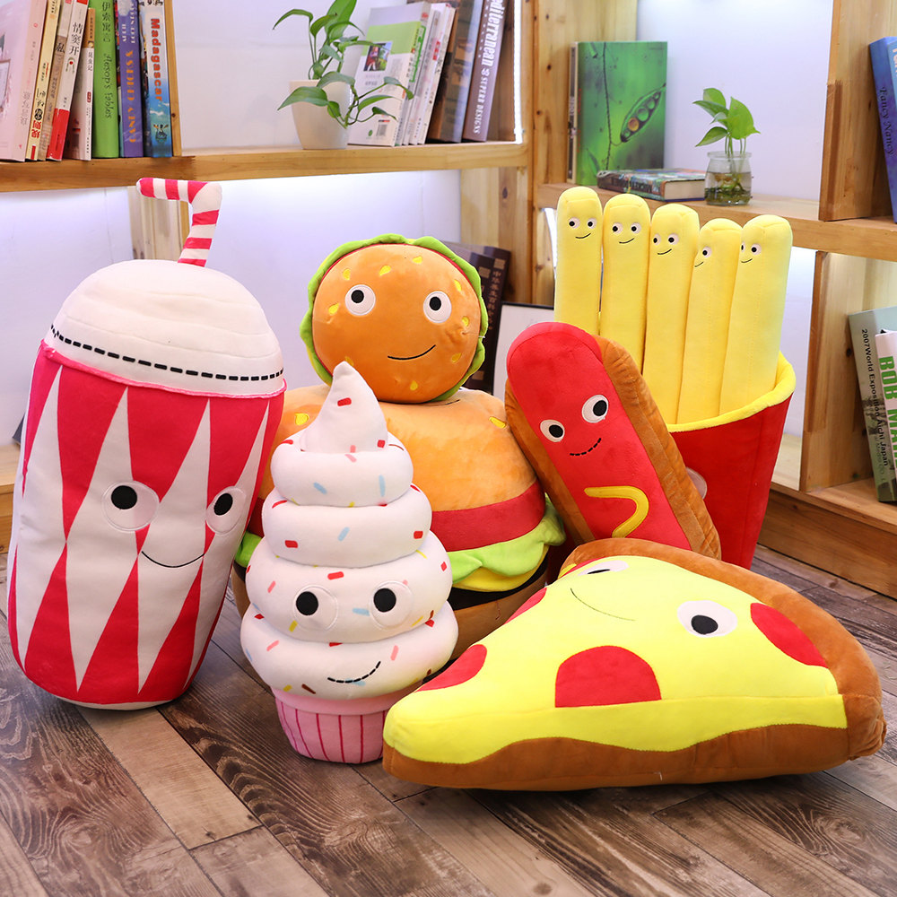 Jouet en peluche hamburger piz - Baby Food Doll avis et prix