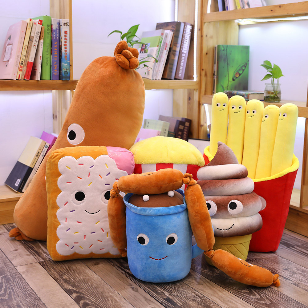 Jouet en peluche hamburger piz - Baby Food Doll avis et prix