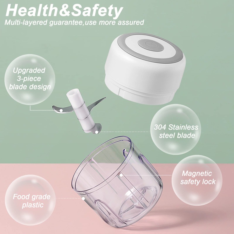 Hachoir à ail électrique 250 m - Baby Food Grinder Machine avis et prix