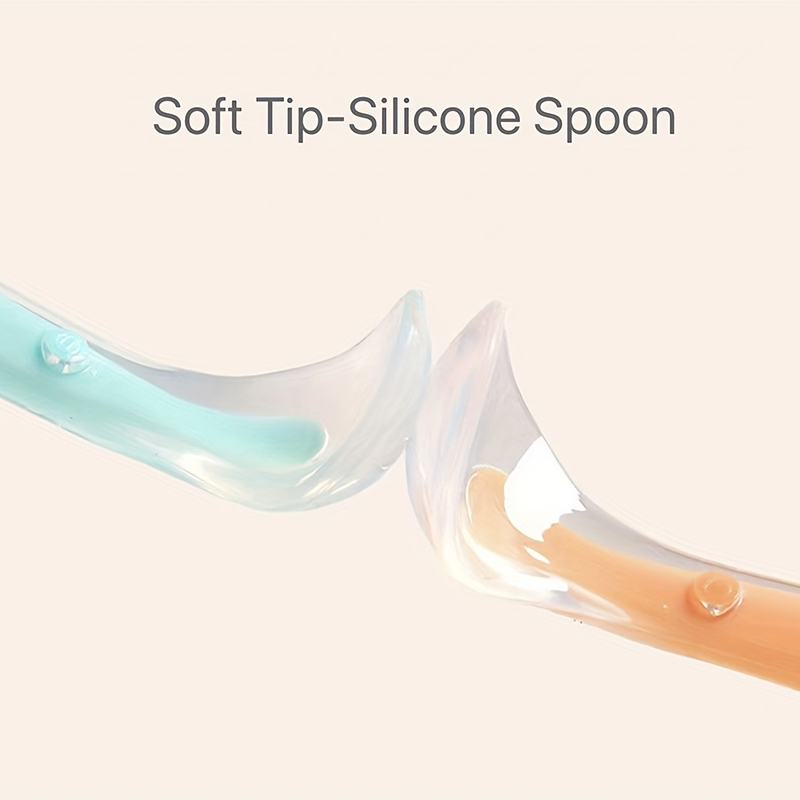 Cuillère en silicone à pointe  - Baby Food Utensil avis et prix