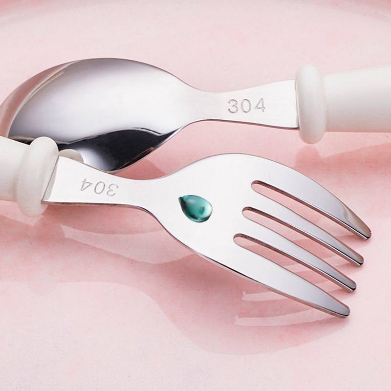 Ensemble cuillère et fourchett - Baby Food Knife Set avis et prix