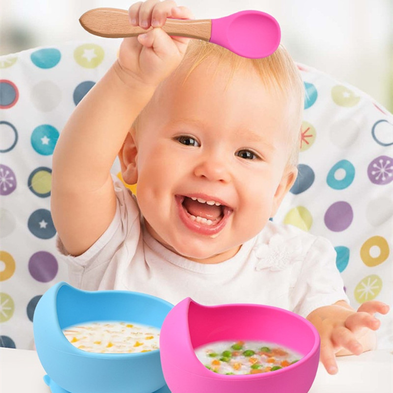 Cuillère fourchette en Silicon - Baby Food Utensil avis et prix