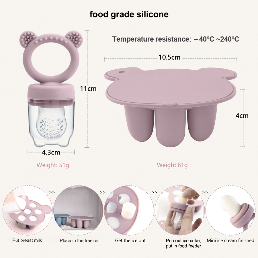 Moule en silicone pour glaces  - Baby Food Diet avis et prix