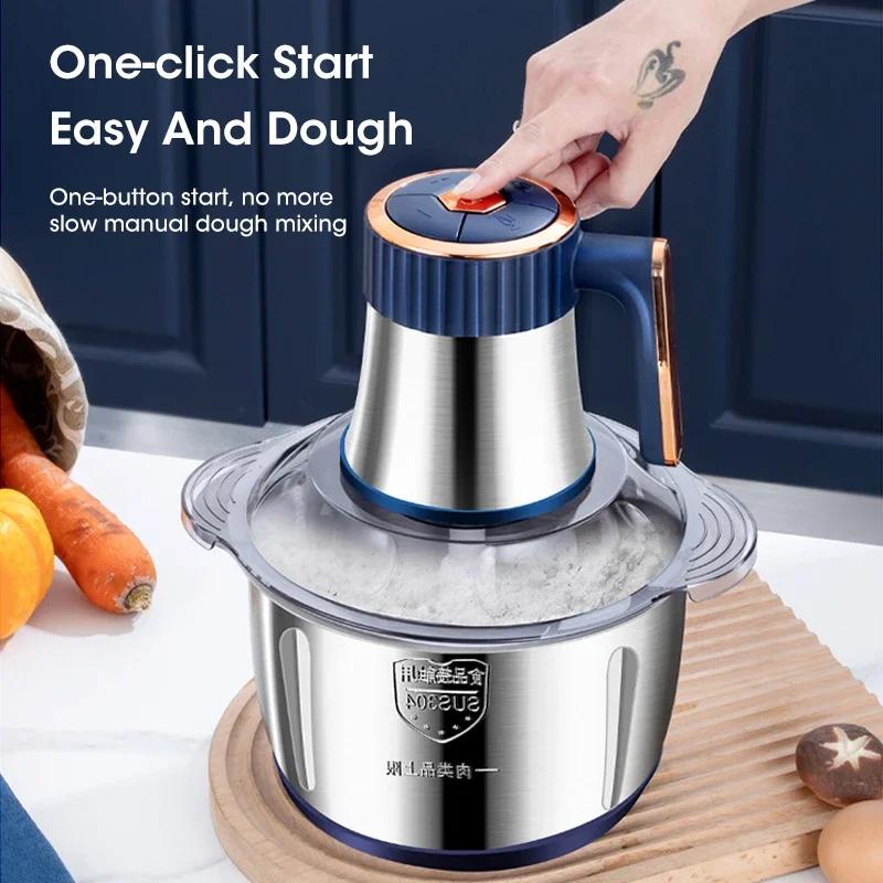 Hachoir Électrique 5L en Acier - Baby Food Masher avis et prix