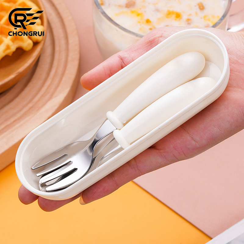 Cuillère et fourchette d'appre - Baby Food Knife Set avis et prix