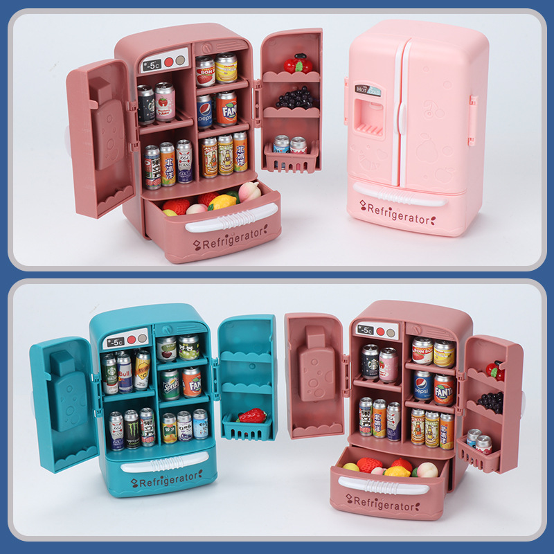 Mignon réfrigérateur miniature - Baby Food Doll avis et prix