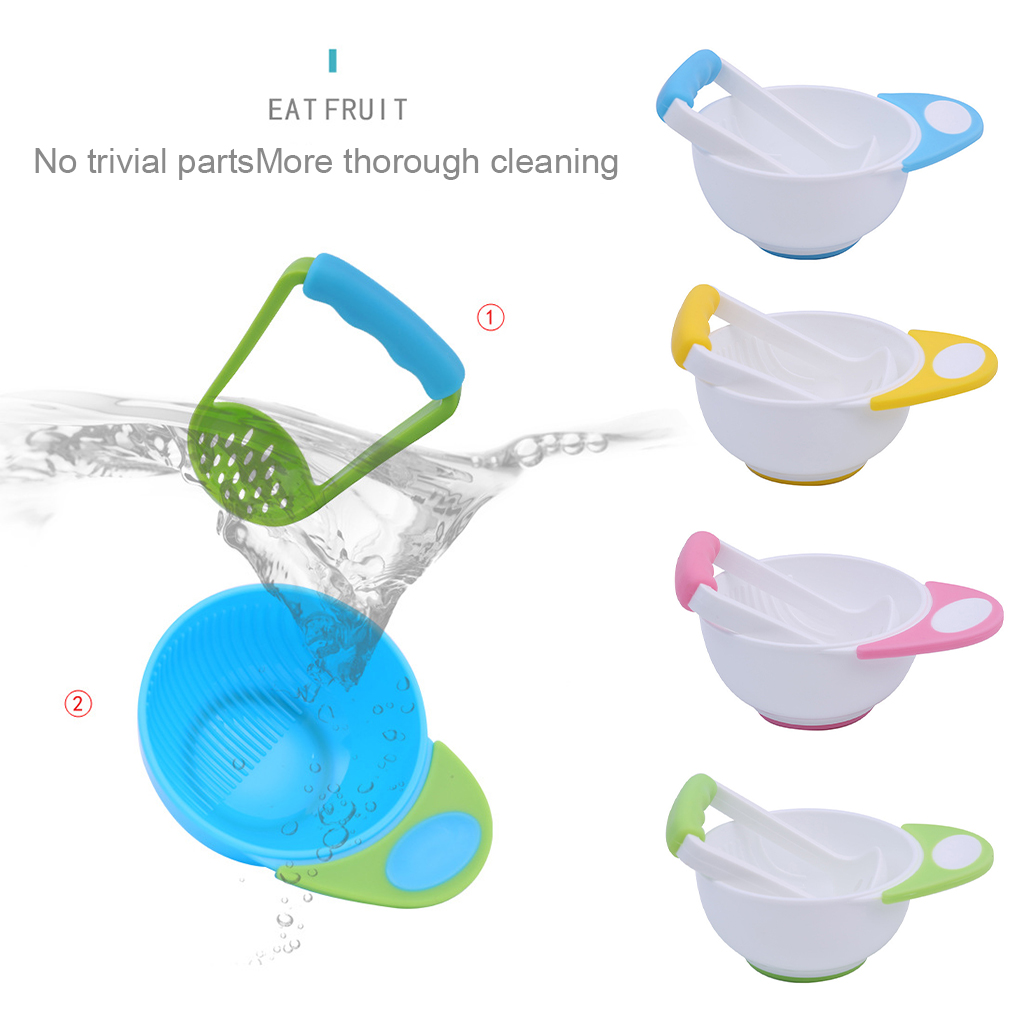 Filles de meulage manuel pour  - Baby Food Masher avis et prix